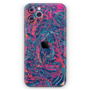 Liquid Abstract Paint Remix V25  - Protective Skin Wrap & Decal – Compatible with iPhone SE to iPhone 17 Pro Max (All Models)