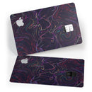 Liquid Abstract Paint Remix V26 - Premium Protective Decal Skin-Kit for the Apple Credit Card
