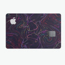 Liquid Abstract Paint Remix V26 - Premium Protective Decal Skin-Kit for the Apple Credit Card