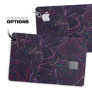 Liquid Abstract Paint Remix V26 - Premium Protective Decal Skin-Kit for the Apple Credit Card