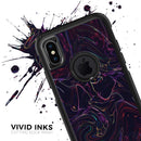 Liquid Abstract Paint Remix V26 - Skin Kit for the iPhone OtterBox Cases