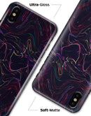 Liquid Abstract Paint Remix V26 - iPhone X Clipit Case