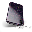Liquid Abstract Paint Remix V26 - iPhone X Swappable Hybrid Case