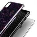 Liquid Abstract Paint Remix V26 - iPhone X Swappable Hybrid Case
