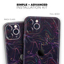 Liquid Abstract Paint Remix V26  - Protective Skin Wrap & Decal – Compatible with iPhone SE to iPhone 17 Pro Max (All Models)