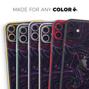 Liquid Abstract Paint Remix V26  - Protective Skin Wrap & Decal – Compatible with iPhone SE to iPhone 17 Pro Max (All Models)