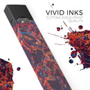 Liquid Abstract Paint Remix V27 - Premium Decal Protective Skin-Wrap Sticker compatible with the Juul Labs vaping device
