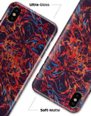 Liquid Abstract Paint Remix V27 - iPhone X Clipit Case