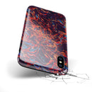Liquid Abstract Paint Remix V27 - iPhone X Swappable Hybrid Case
