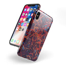 Liquid Abstract Paint Remix V27 - iPhone X Swappable Hybrid Case
