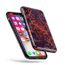 Liquid Abstract Paint Remix V27 - iPhone X Swappable Hybrid Case