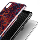 Liquid Abstract Paint Remix V27 - iPhone X Swappable Hybrid Case