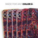 Liquid Abstract Paint Remix V27  - Protective Skin Wrap & Decal – Compatible with iPhone SE to iPhone 17 Pro Max (All Models)