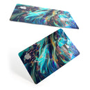 Liquid Abstract Paint Remix V28 - Premium Protective Decal Skin-Kit for the Apple Credit Card