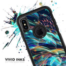Liquid Abstract Paint Remix V28 - Skin Kit for the iPhone OtterBox Cases