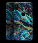 Liquid Abstract Paint Remix V28 - iPhone XS MAX, XS/X, 8/8+, 7/7+, 5/5S/SE Skin-Kit (All iPhones Available)