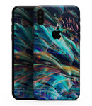 Liquid Abstract Paint Remix V28 - iPhone XS MAX, XS/X, 8/8+, 7/7+, 5/5S/SE Skin-Kit (All iPhones Available)