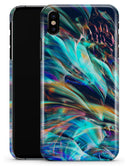 Liquid Abstract Paint Remix V28 - iPhone X Clipit Case