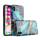 Liquid Abstract Paint Remix V28 - iPhone X Swappable Hybrid Case