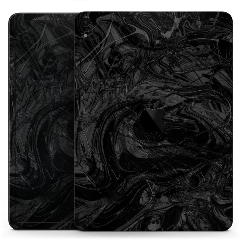 Liquid Abstract Paint Remix V29 - Full Body Skin Decal for the Apple iPad Pro 12.9", 11", 10.5", 9.7", Air or Mini (All Models Available)