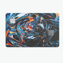 Liquid Abstract Paint Remix V2 - Premium Protective Decal Skin-Kit for the Apple Credit Card