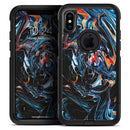 Liquid Abstract Paint Remix V2 - Skin Kit for the iPhone OtterBox Cases