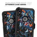 Liquid Abstract Paint Remix V2 - Skin Kit for the iPhone OtterBox Cases