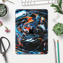 Liquid Abstract Paint Remix V2 - Full Body Skin Decal for the Apple iPad Pro 12.9", 11", 10.5", 9.7", Air or Mini (All Models Available)