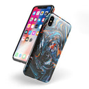 Liquid Abstract Paint Remix V2 - iPhone X Swappable Hybrid Case