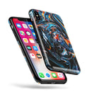 Liquid Abstract Paint Remix V2 - iPhone X Swappable Hybrid Case