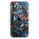 Liquid Abstract Paint Remix V2  - Protective Skin Wrap & Decal – Compatible with iPhone SE to iPhone 17 Pro Max (All Models)