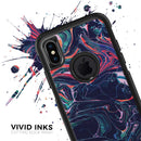 Liquid Abstract Paint Remix V30 - Skin Kit for the iPhone OtterBox Cases