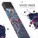 Liquid Abstract Paint Remix V30 - Premium Decal Protective Skin-Wrap Sticker compatible with the Juul Labs vaping device