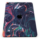 Liquid Abstract Paint Remix V30 - Full Body Skin Decal for the Apple iPad Pro 12.9", 11", 10.5", 9.7", Air or Mini (All Models Available)