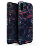 Liquid Abstract Paint Remix V30 - iPhone XS MAX, XS/X, 8/8+, 7/7+, 5/5S/SE Skin-Kit (All iPhones Available)