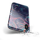 Liquid Abstract Paint Remix V30 - iPhone X Swappable Hybrid Case