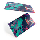 Liquid Abstract Paint Remix V31 - Premium Protective Decal Skin-Kit for the Apple Credit Card