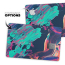Liquid Abstract Paint Remix V31 - Premium Protective Decal Skin-Kit for the Apple Credit Card