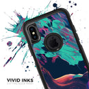 Liquid Abstract Paint Remix V31 - Skin Kit for the iPhone OtterBox Cases