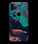 Liquid Abstract Paint Remix V31 - iPhone XS MAX, XS/X, 8/8+, 7/7+, 5/5S/SE Skin-Kit (All iPhones Available)