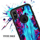 Liquid Abstract Paint Remix V32 - Skin Kit for the iPhone OtterBox Cases