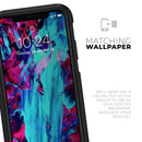 Liquid Abstract Paint Remix V32 - Skin Kit for the iPhone OtterBox Cases