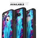 Liquid Abstract Paint Remix V32 - Skin Kit for the iPhone OtterBox Cases