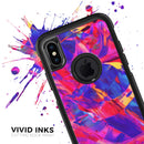 Liquid Abstract Paint Remix V33 - Skin Kit for the iPhone OtterBox Cases