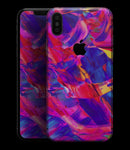 Liquid Abstract Paint Remix V33 - iPhone XS MAX, XS/X, 8/8+, 7/7+, 5/5S/SE Skin-Kit (All iPhones Available)