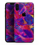 Liquid Abstract Paint Remix V33 - iPhone XS MAX, XS/X, 8/8+, 7/7+, 5/5S/SE Skin-Kit (All iPhones Available)