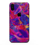 Liquid Abstract Paint Remix V33 - iPhone XS MAX, XS/X, 8/8+, 7/7+, 5/5S/SE Skin-Kit (All iPhones Available)