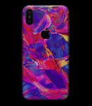 Liquid Abstract Paint Remix V33 - iPhone XS MAX, XS/X, 8/8+, 7/7+, 5/5S/SE Skin-Kit (All iPhones Available)