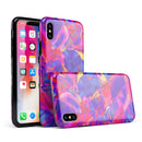 Liquid Abstract Paint Remix V33 - iPhone X Swappable Hybrid Case