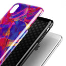 Liquid Abstract Paint Remix V33 - iPhone X Swappable Hybrid Case